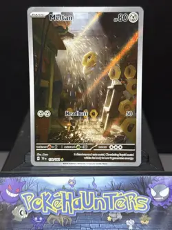 Pokemon Card Meltan 179/162 Temporal Forces Illustration Rare Near Mint - Image 1