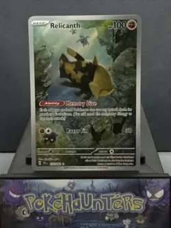 Pokemon Card Relicanth 173/162 Temporal Forces Holo Illustration Rare NM - Image 1
