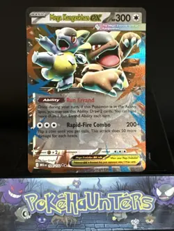 Pokemon Card Mega Kangaskhan EX 104/132 Double Rare Mega Evolution Base Set NM - Image 1