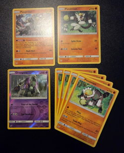 Oranguru & Passimian (6x) - Pokemon Cards mini-set - Image 1