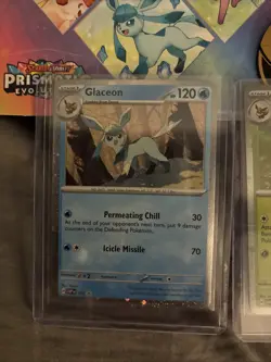SET OF 3 - Pokemon TCG Prismatic Evolutions Sticker Collection Promo Cards Set - Image 3
