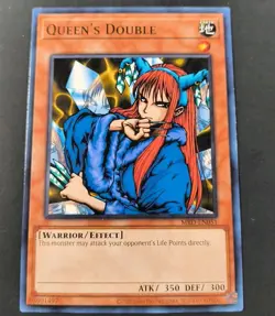 Yu-Gi-Oh! Metal Raiders Queen's Double Common Card MRD-EN051 NM - Image 1