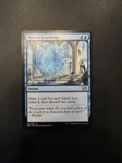 x1 Flow of Knowledge BRO MTG 49/287 UNCOMMON M/NM 1x - Image 1