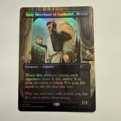Gray Merchant of Asphodel FOIL 7 Secret Lair Countdown SLC MTG Rare Unplayed NM - Image 1