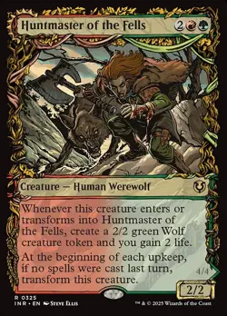 Huntmaster of the Fells Showcase Foil - Innistrad Remastered MTG-NM - Image 1