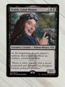 MTG Braids, Cabal Minion, Modern Horizons 2, Lightly Played, English - Image 1
