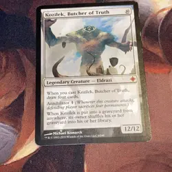 Kozilek, Butcher Of Truth X1 Mtg Rise Of The Eldrazi Lp/Mp - Image 1