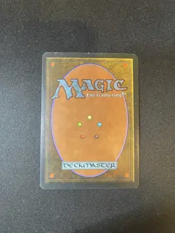 MTG FBB Volcanic Island French Artist Altered/Signed 1994 - Image 4