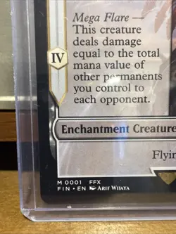 MTG x Final Fantasy Summon: Bahamut FFX Saga Dragon Mythic Rare 001 - Image 2