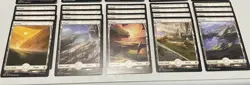 Battle For Zendikar BFZ x100 Full Art Land Set x4 Of Each Art MtG NM unplayed - Image 3