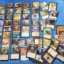 Whole COMMANDER Magic Deck MTG - Beat You Black 'n' Blue ***FAERIES*** TribalFun - Image 2