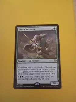Elvish Warmaster Kaldheim Regular - Image 1