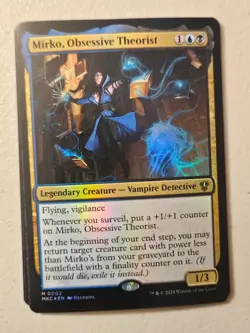 MTG l Mirko, Obsessive Theorist FOIL (x4 Playset) | (NM) Murders at Karlov Manor - Image 1