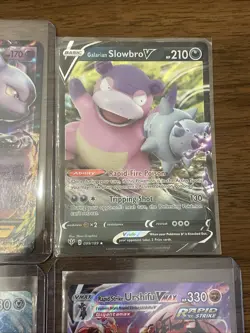 Lot of 6 Rare Pokemon Cards | Full Art, Vmax, EX, V, Mewtwo, Urshifu, Aggron - Image 3