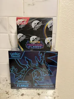 Pokemon Center Phantasmal Flames ETB and Booster box bundle - Image 1