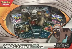 Pokemon Mabosstiff EX Box New Factory Sealed - Image 1