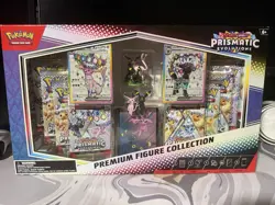 Pokemon Scarlet & Violet Prismatic Evolutions Premium Figure Collection Box - Image 1