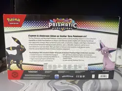 Pokemon Scarlet & Violet Prismatic Evolutions Premium Figure Collection Box - Image 2