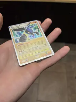 Pokemon TCG Lucario LV.X Dp Black Star Promotional DP12 Holo Promo - Image 3