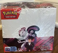 Pokemon Scarlet And Violet Destined Rivals Booster Box Sealed - Image 1