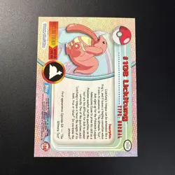 2000 Topps Pokemon TV Animation Edition Series 3 Holo Foil 124 Lickitung NM blue - Image 2