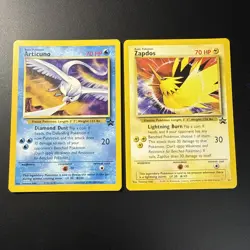 Pokemon 2000 WoTC Promo Articuno Zapdos Legendary Birds #22,#23 NM - Image 1