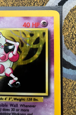 Pokemon Mr. Mime 6/64 Jungle Holofoil No Symbol Misprint Moderately Played - Image 3