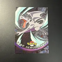 2000 Topps Pokemon TV Animation Edition Series 3 Holo Foil #142 Aerodactyl - Image 1