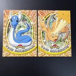 2000 Topps Pokemon tv Edition Series 3 Non Holo #149 Dragonite / dragonair 2X - Image 1