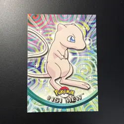 Pokemon Topps Series 3 Mew #151 Blue Label Non Holo - Image 1