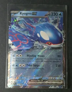 2023 Pokemon Scarlet & Violet Black Star Promo Kyogre Ex SVP 178 Full Art Holo - Image 1