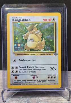 Pokemon TCG Kangaskhan 5/64 - Jungle Holo Rare - 1999 WOTC Vintage - Image 1