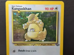 Pokemon TCG Kangaskhan 5/64 - Jungle Holo Rare - 1999 WOTC Vintage - Image 3