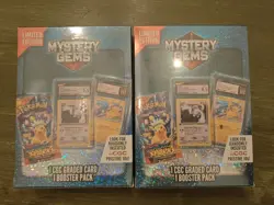 2025 Limited Edition Mystery Gems Pokemon Sealed Lot Of 2! Chase Packs 1:10 - Image 1