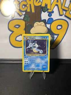 Kingdra 8/111 Pokemon TCG Neo Genesis 1st Edition Holo Rare Vintage 2000 - Image 4