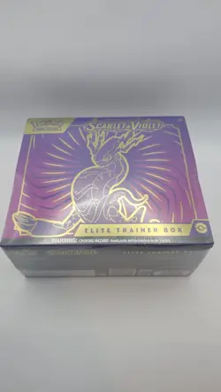 Pokemon TCG: Scarlet And Violet Base Set Elite Trainer Box ETB Miraidon - Sealed - Image 1