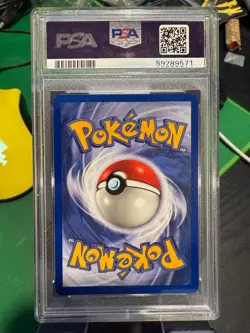 1999 Pokemon Fossil Mysterious Fossil #62 1st Edition PSA 10 - Image 2