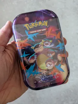 New Pokemon TCG Mega Evolution Kangaskhan Mini Tin - New & Sealed - Image 1
