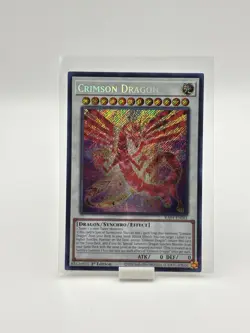 Yu-Gi-Oh! Crimson Dragon RA04-EN061 Secret Rare 1st Ed. - Image 1