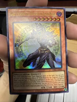 YUGIOH DARK MAGICIAN THE OF BLACK MAGIC ASIA ENGLISH INFO-AE006 ULTRA RARE - Image 1