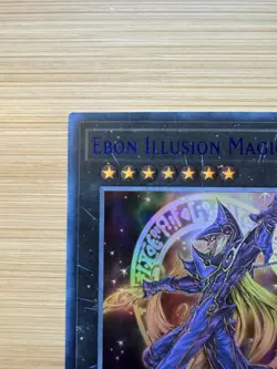 Yugioh Ebon Illusion Magician (Blue) LDS3-EN091 Ultra Rare Near Mint 1st Edition - Image 2