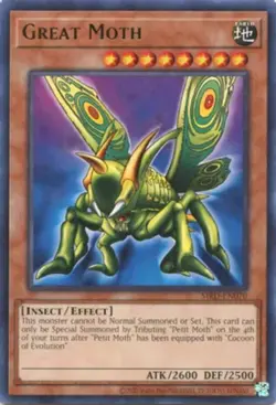 Great Moth - MRD-EN070 - Rare - Unlimited 25th Anniversary Edition NM Yugioh Met - Image 1
