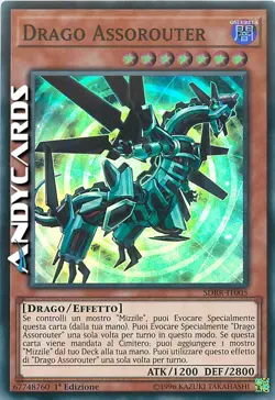 DRAGO ASSOROUTER • (Absorouter Dragon) • Super R • SDRR IT005 • 1Ed • Yugioh! - Image 1