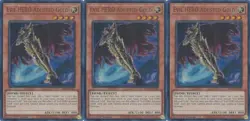 3x Evil HERO Adusted Gold | RA04-EN029 | UR | 1st Ed | NM | YuGiOh - Image 1