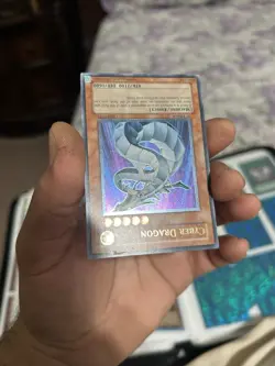 Yu-Gi-Oh! Cyber Dragon CRV-EN015 Ultimate Rare 1st Edition -MP - Image 3