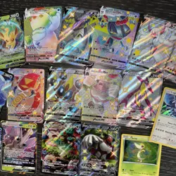 MINT Pokemon Card Collection (V’s, VMAX, Full Arts, Holos ) - Binder included! - Image 3