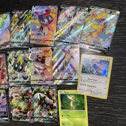 MINT Pokemon Card Collection (V’s, VMAX, Full Arts, Holos ) - Binder included! - Image 4