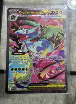 Mega Venusaur EX SIR 177/132 Mega Evolution English Pokemon TCG Near Mint Card - Image 3