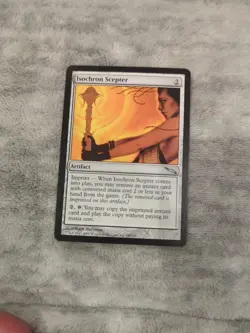 Isochron Scepter Mirrodin Regular Card in Near Mint Condition - Image 1