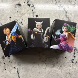 Magic The Gathering Final Fantasy Commander Deck 3-Pack Lot VI X XIV MTG Cards - Image 1